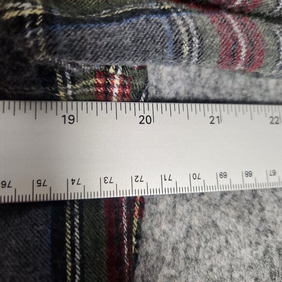 LL Bean Flannel Shirt Men S Traditional Fit Multicolor Scotch Plaid Button Down - Picture 6 of 6